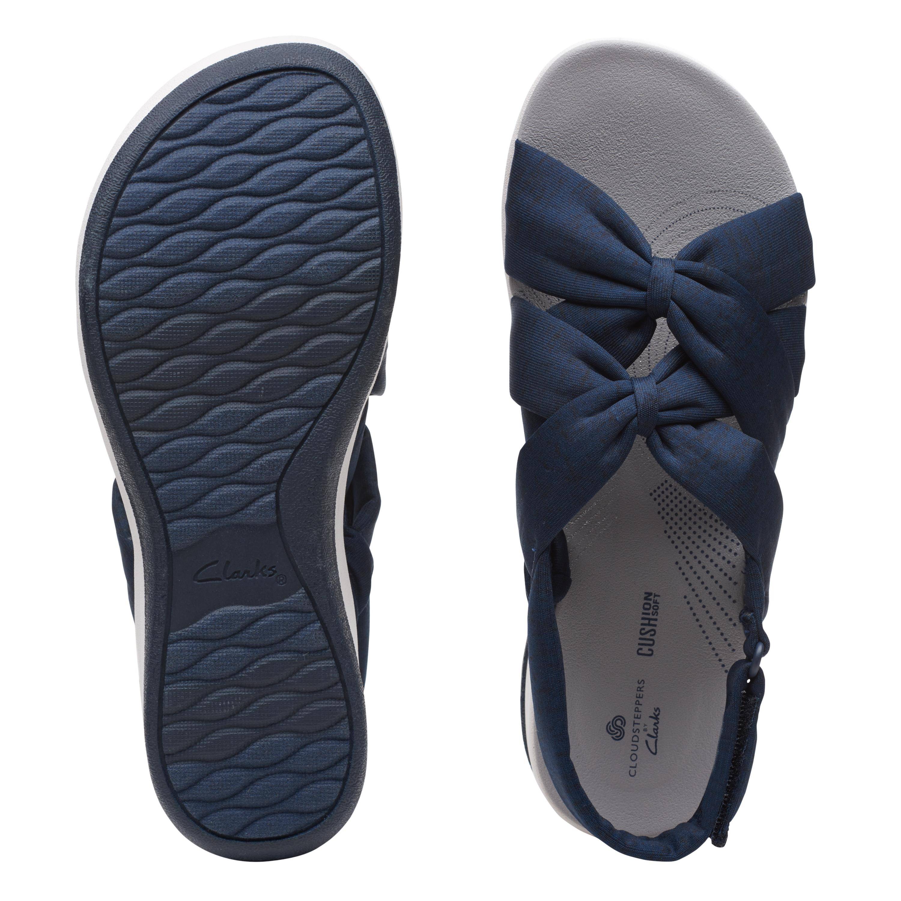Женские сандалии Clarks (Arla Meg 26161009), синие, цвет синий, размер 42 - фото 7