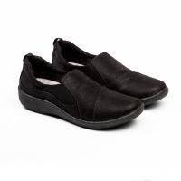 Женские слипоны Clarks, черные, арт: 26120931