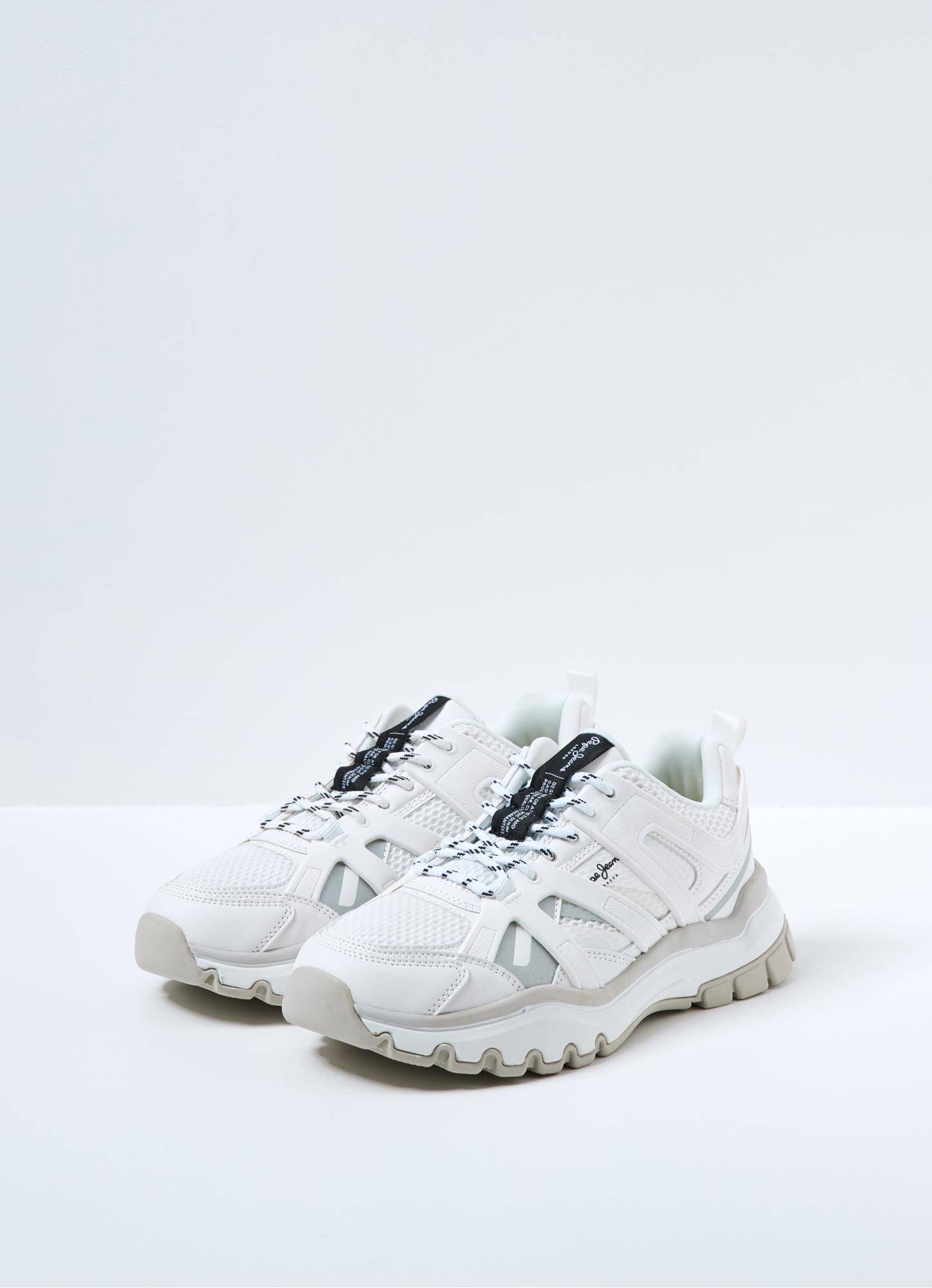 

Женские кроссовки Pepe Jeans London (BANKSY TRECK W s_PLS31346), белые, Белый