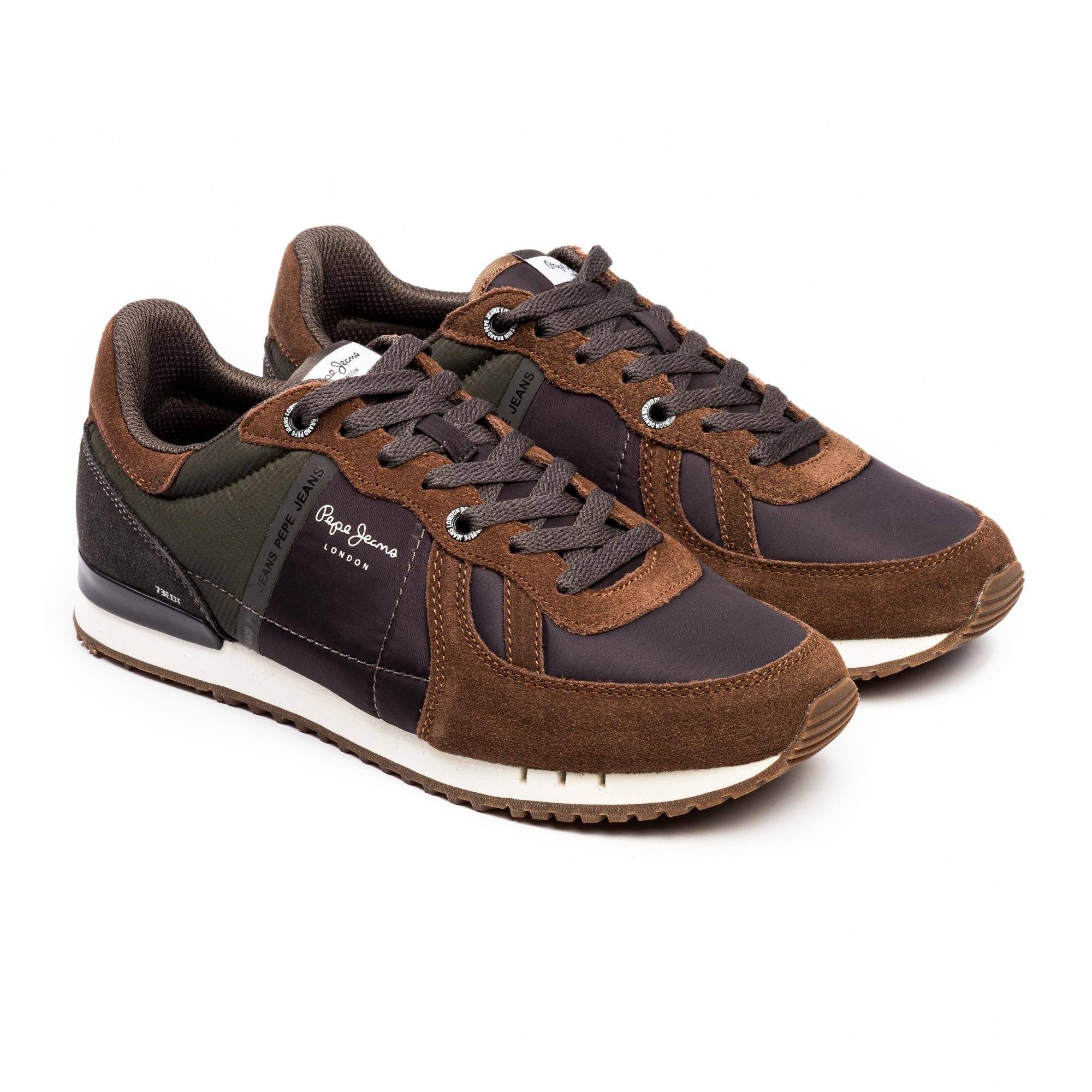 

Мужские кроссовки Pepe Jeans London(TINKER ZERO HALF 19 PMS30580), коричневые, Коричневый
