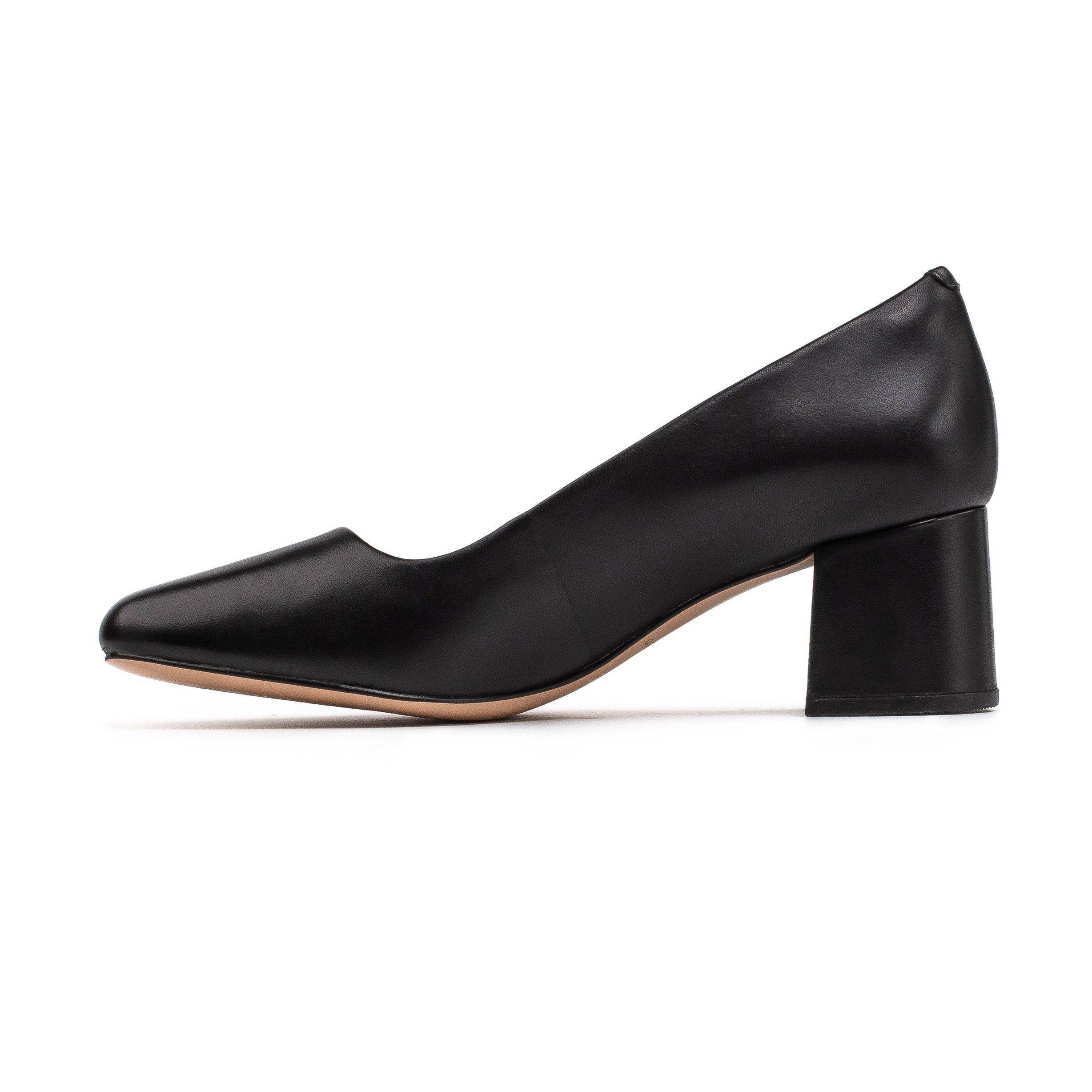 Женские туфли-лодочки Clarks(Sheer Rose 26144083), черные, цвет черный, размер 37 - фото 3