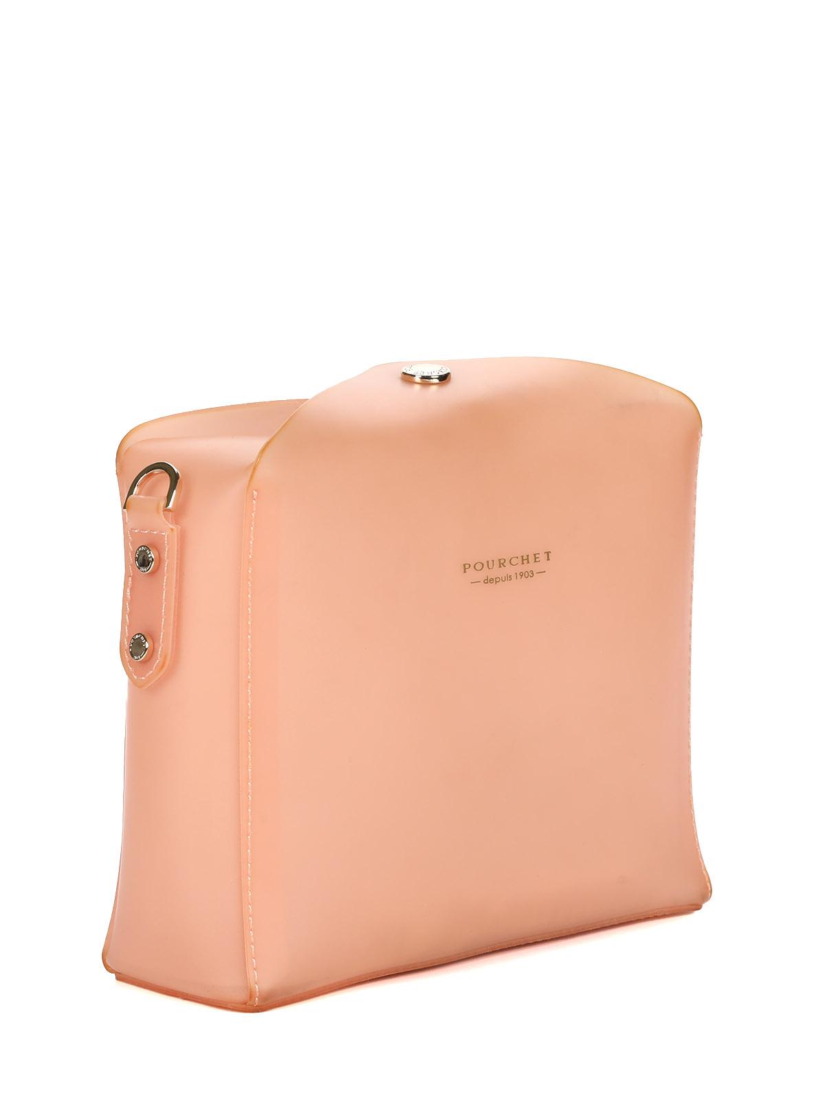 Кросс-боди Maison Pourchet Cassetta Gomme 86102, цвет розовый, размер ONE SIZE - фото 2