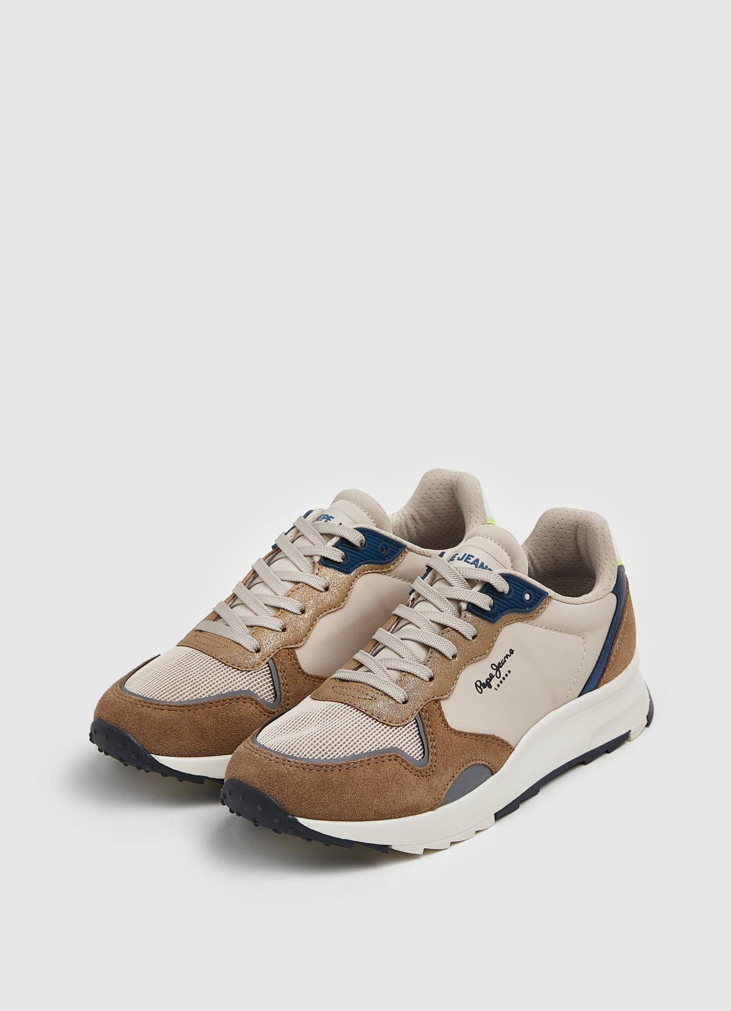 

Женские кроссовки Pepe Jeans London (JOY STAR BASIC s_PLS31368), песочные, Песочный