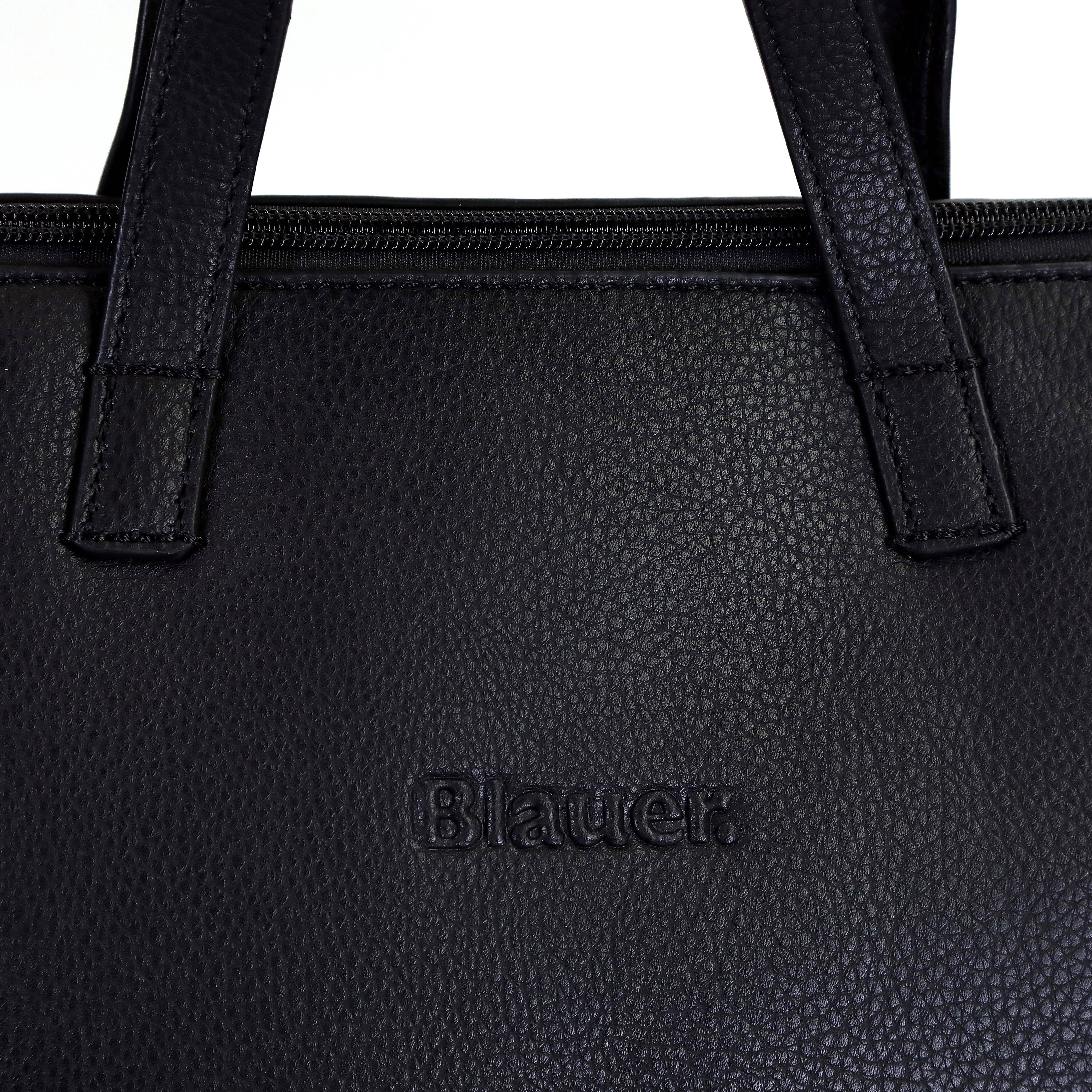 Женская сумка Blauer, черная, цвет черный, размер ONE SIZE - фото 6