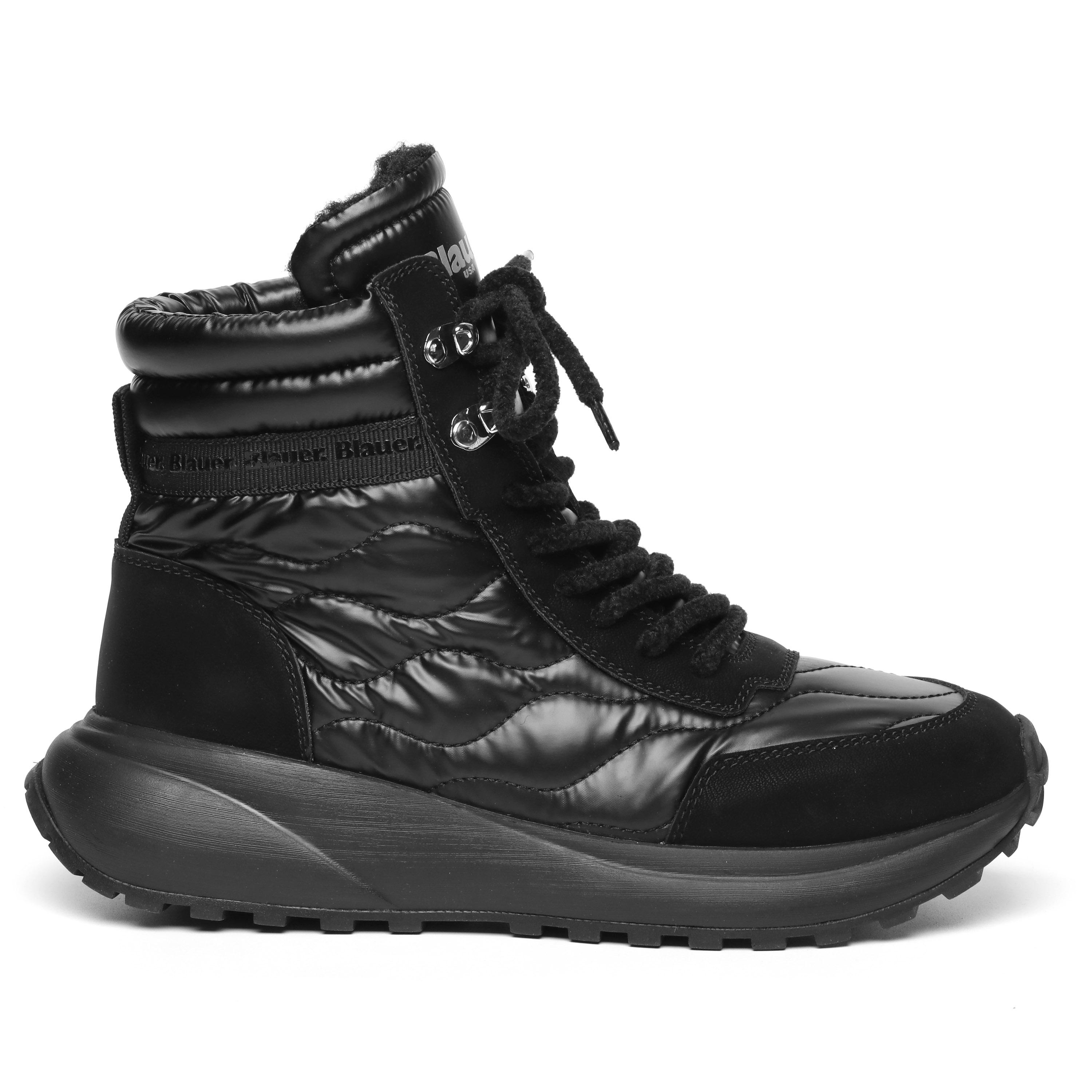 

Женские высокие ботинки Blauer, черные, Черный