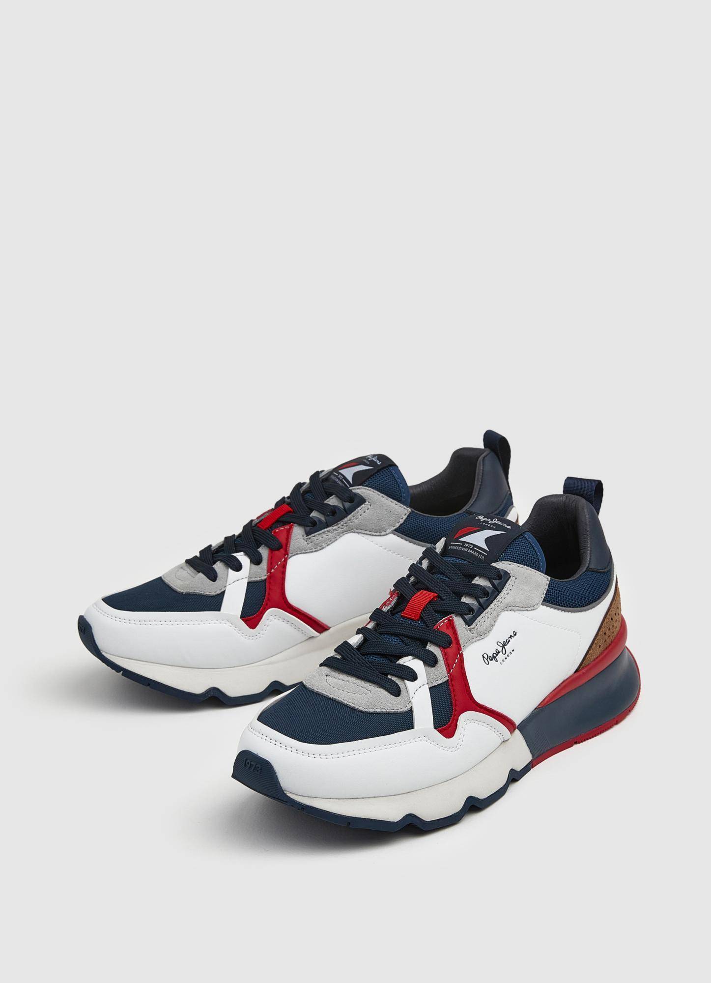 

Мужские кроссовки Pepe Jeans London (BRITT PRO RUMP s_PMS30880), белые, Белый