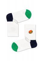 Kids Hamburger Embroidery Sock KBEHA01 - Kids Hamburger Embroidery Sock KBEHA01