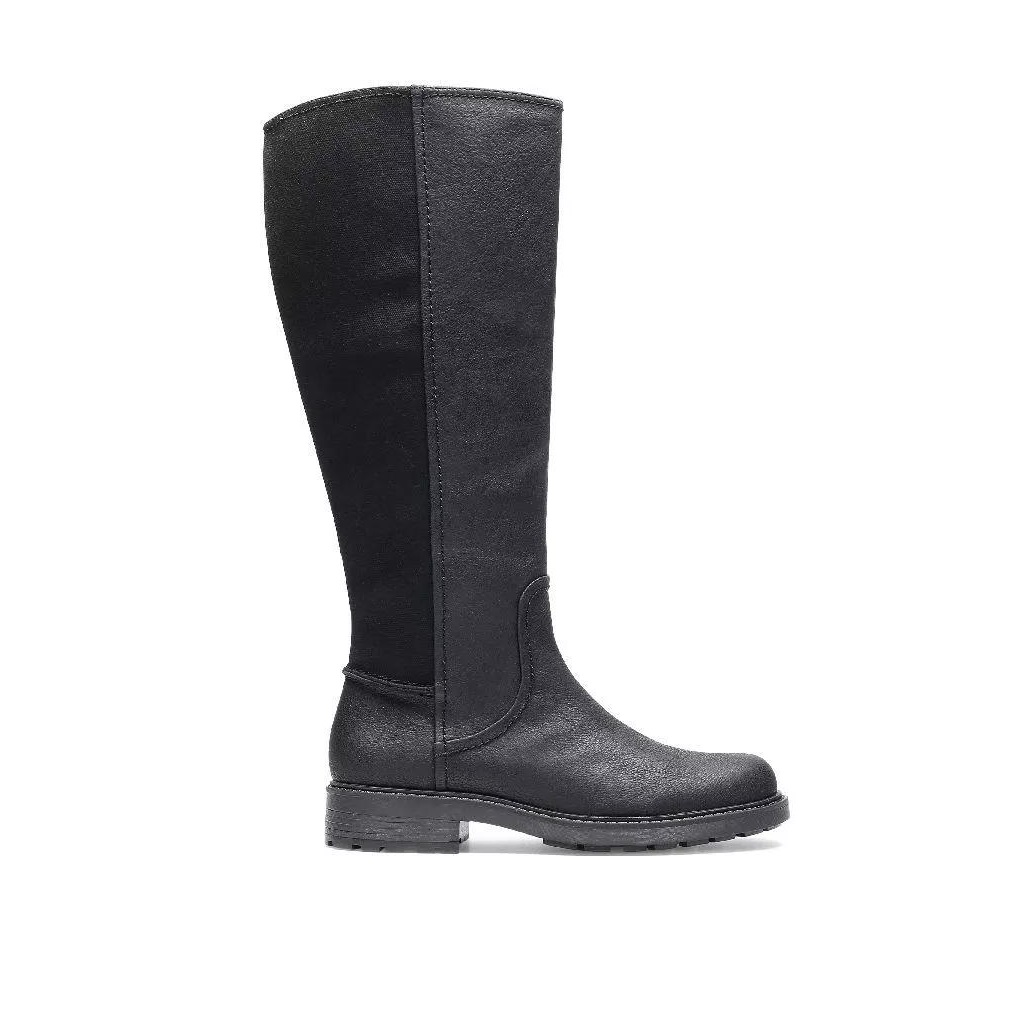

Женские сапоги Clarks, черные, Черный