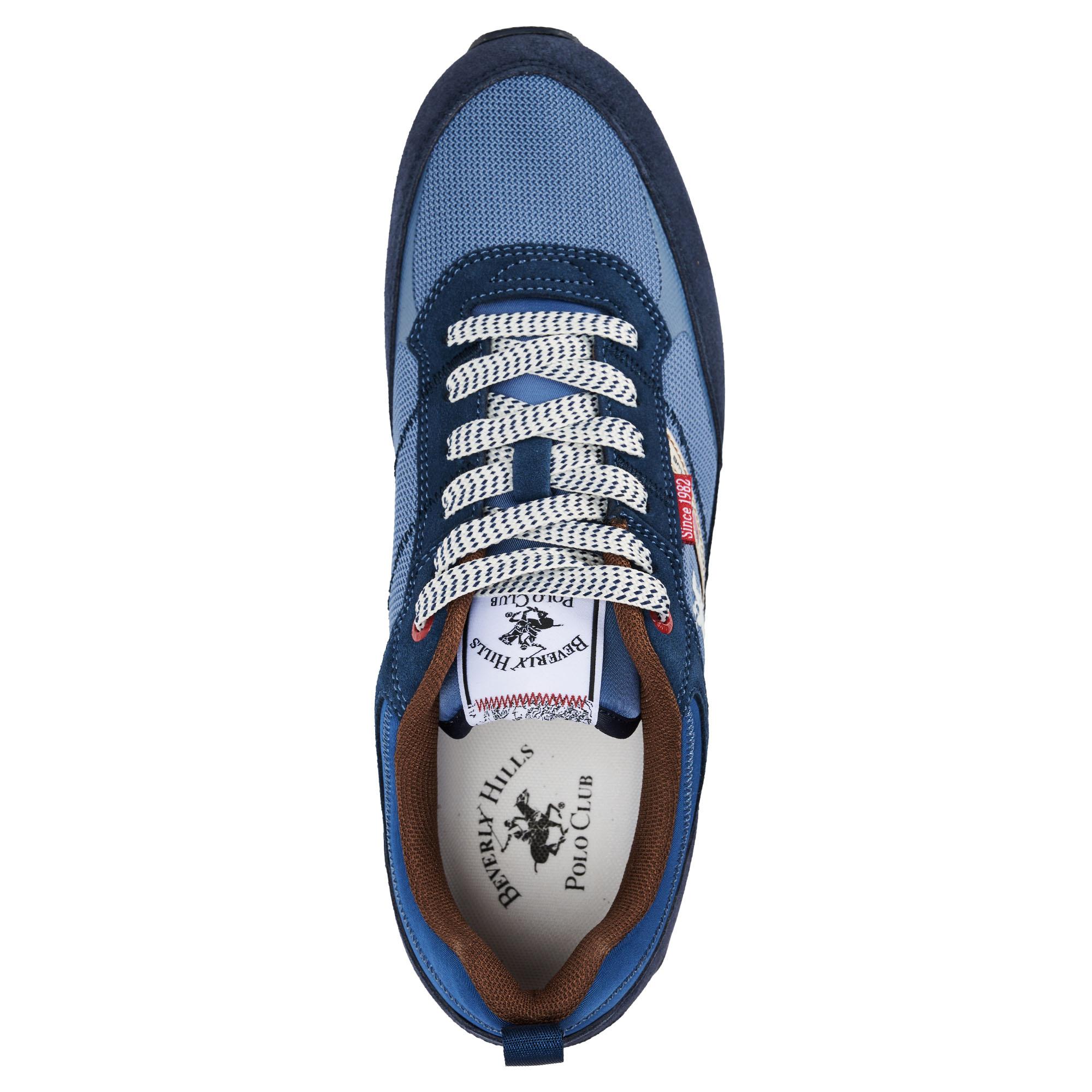 

Мужские кроссовки Beverly Hills Polo Club, синие, Синий