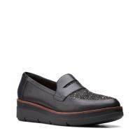 Женские лоферы Clarks(Shaylin Step 26154480), черные, арт: 26154480