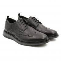 Мужские дерби брогированные Clarks, черные, арт: 26157329