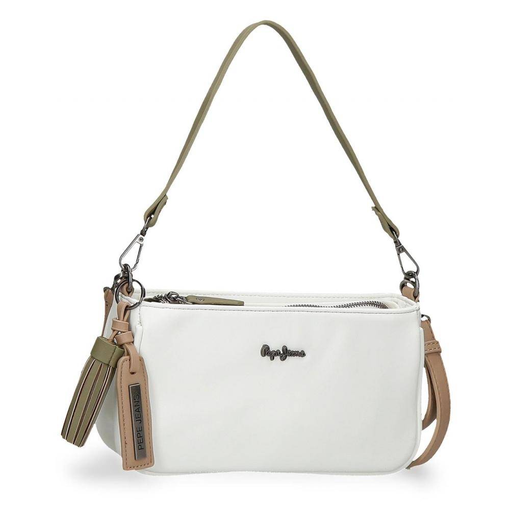 Купить хобо для женщин Pepe Jeans Bags, цвет белый, Модель: SHOULDER ...