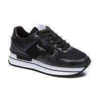 Женские кроссовки Pepe Jeans London(RUSPER CITY PLS31068), черные, арт: PLS31068