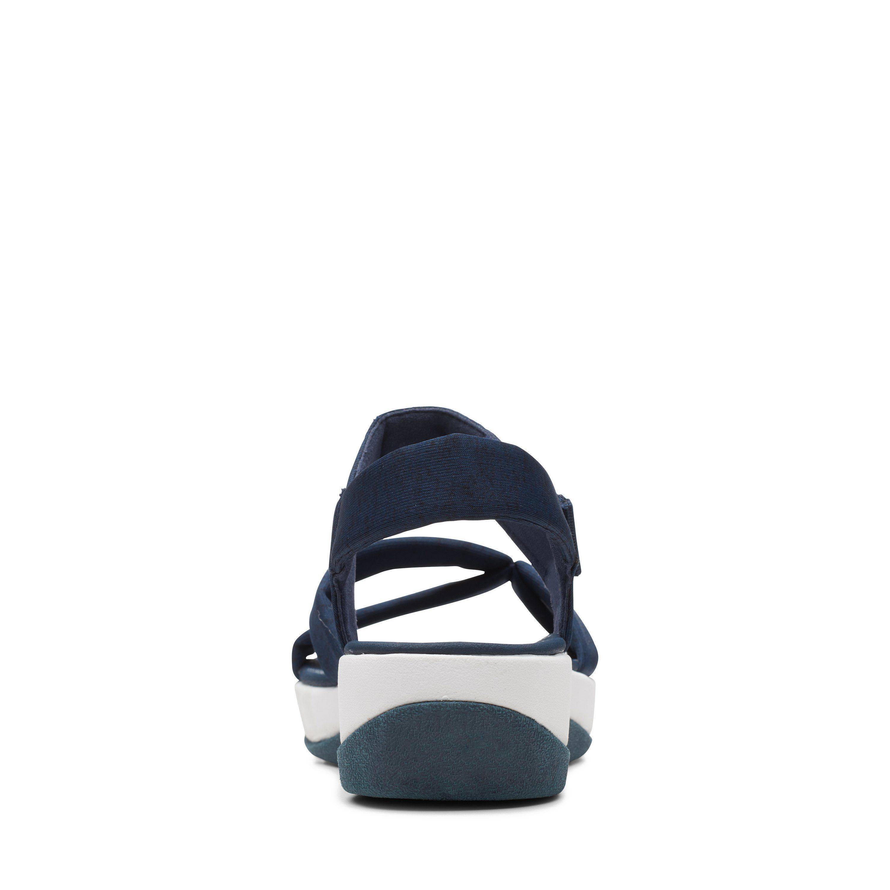 Женские сандалии Clarks, синие, цвет синий, размер 39 - фото 6