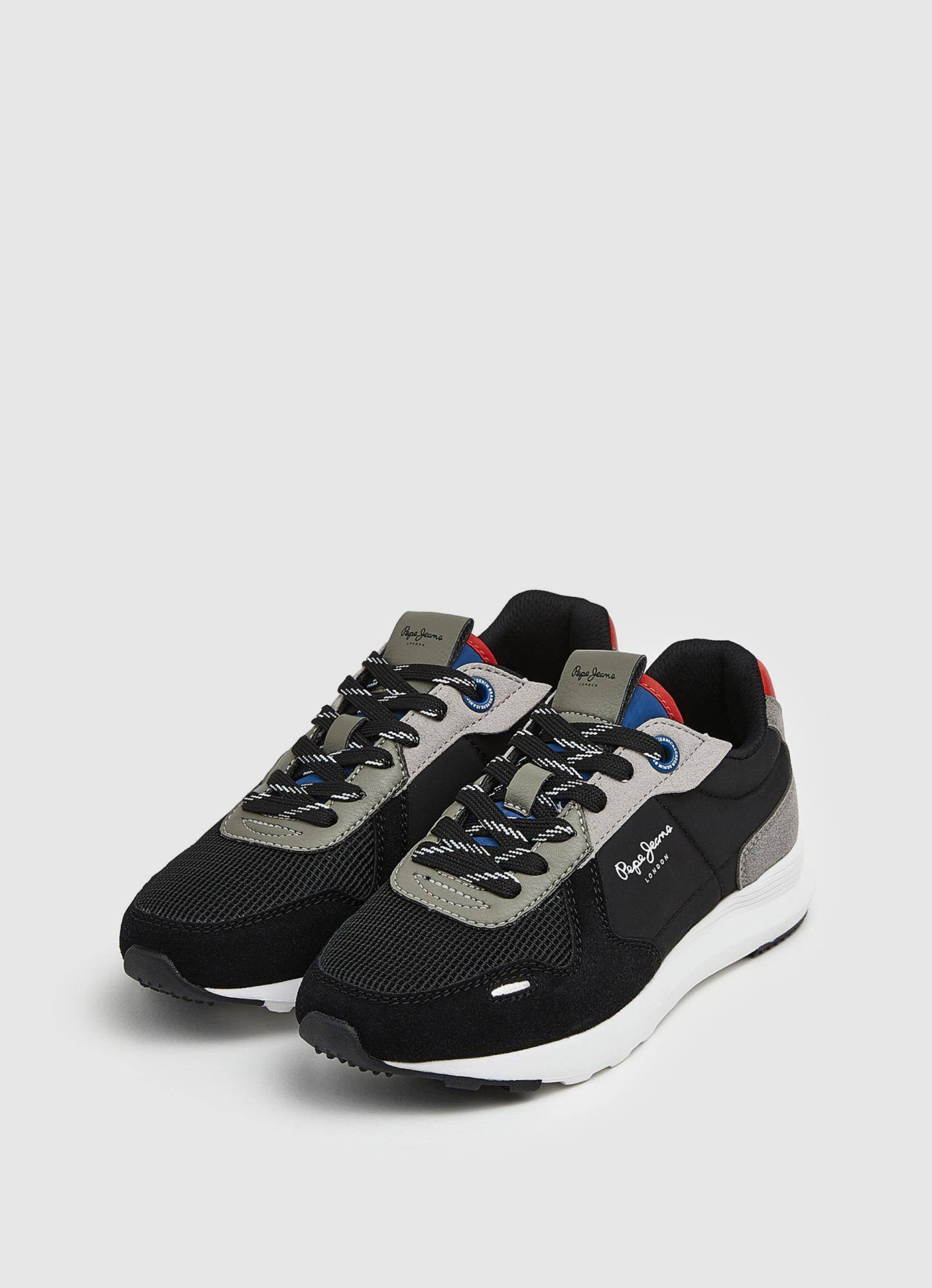 

Детские кроссовки Pepe Jeans London (YORK BASIC BOY AW22 s_PBS30536), черные, Черный
