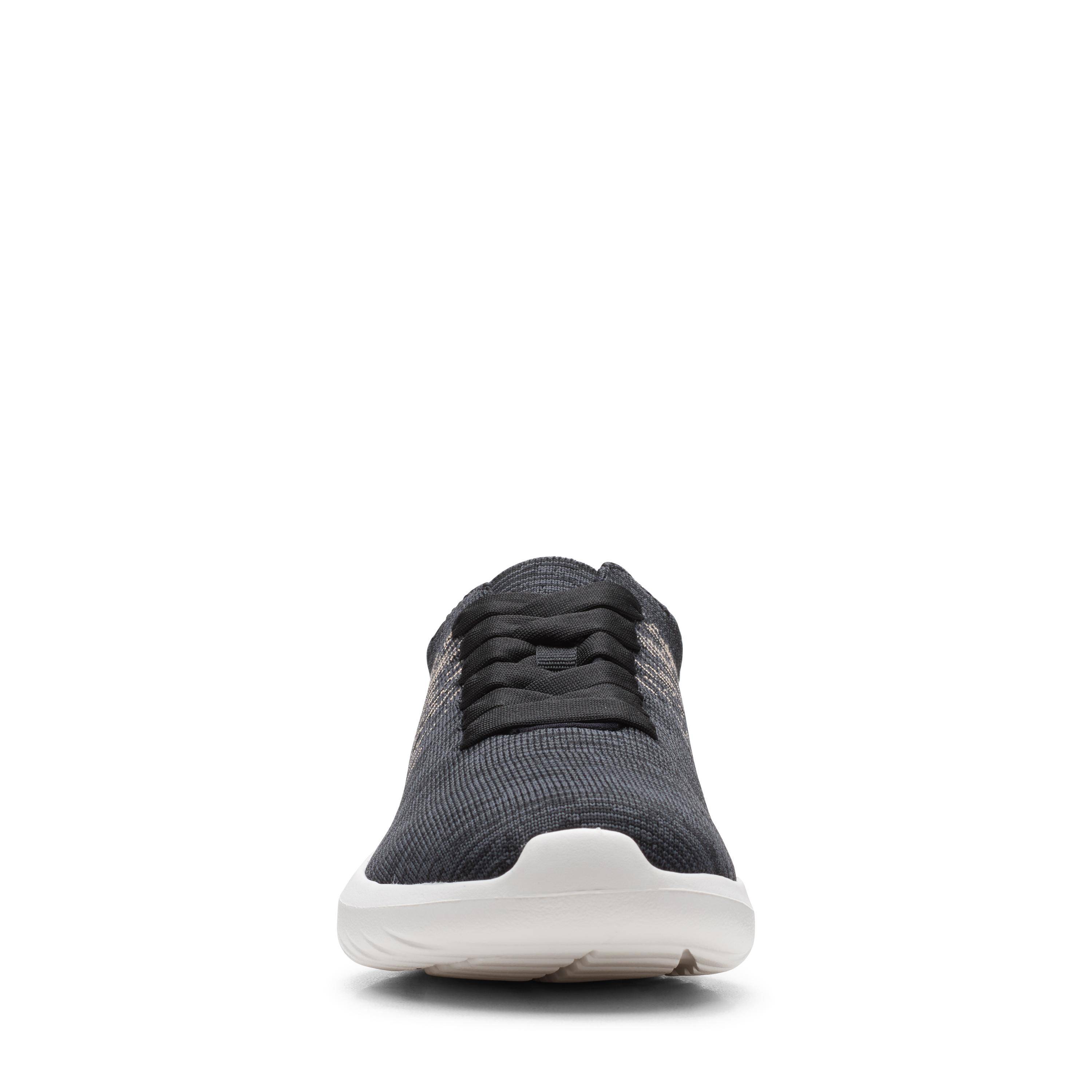 

Женские кроссовки Clarks, черные, Черный
