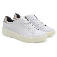Женские кеды Clarks (Layton Pace 26158891), белые, арт: 26158891