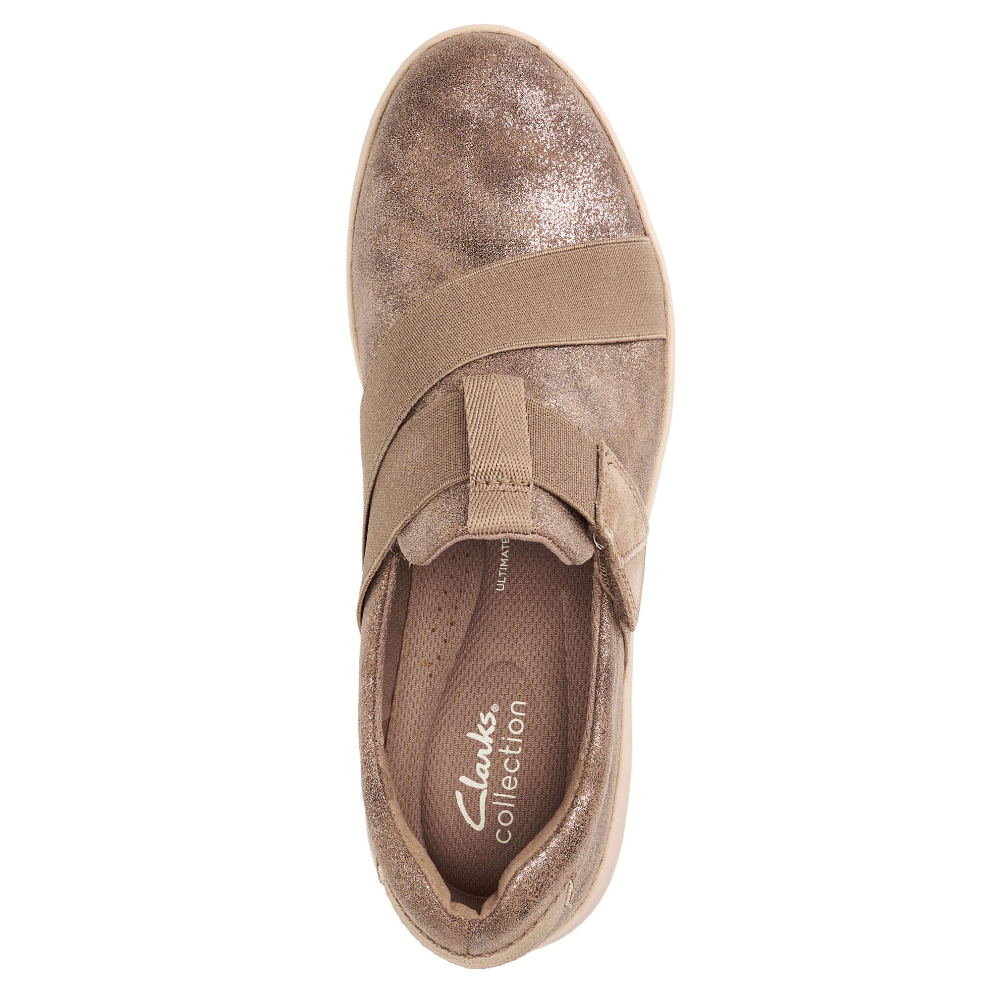 

Женские кроссовки Clarks, коричневые, Коричневый