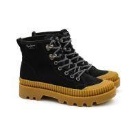 Женские ботинки Pepe Jeans London (ASCOT DESERT FUR PLS50430), черные, арт: PLS50430