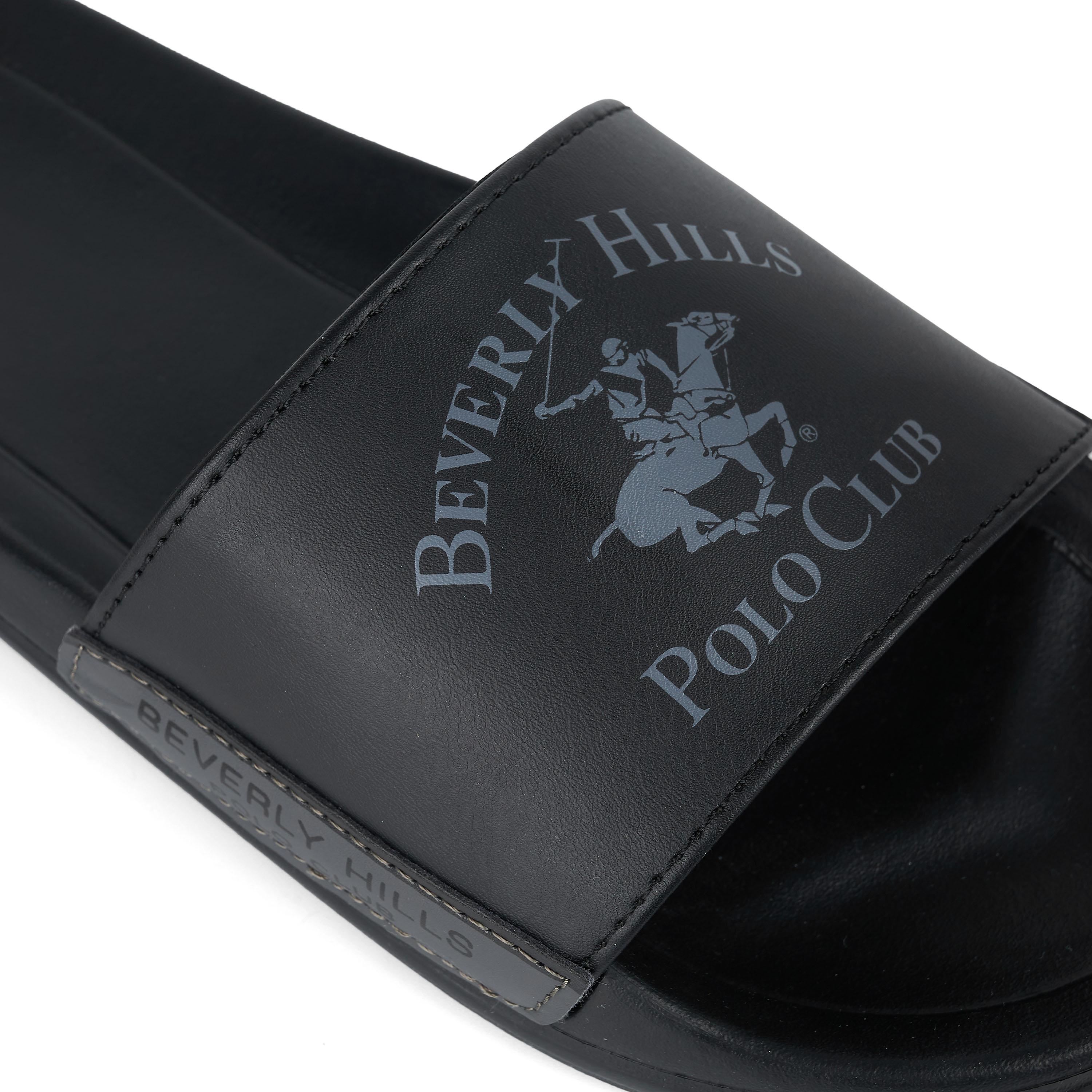 

Мужские сланцы Beverly Hills Polo Club, черные, Черный