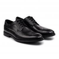 Мужские дерби брогированные Clarks, черные, арт: 26143811