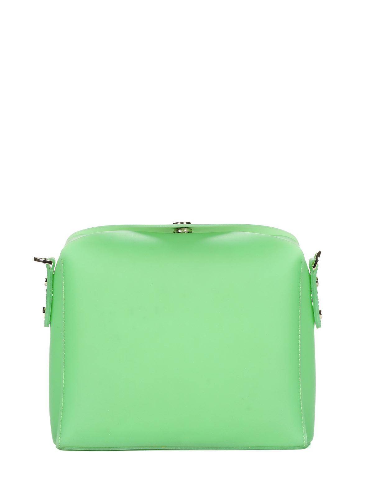 Кросс-боди Maison Pourchet Cassetta Gomme 86102, цвет зеленый, размер ONE SIZE - фото 3