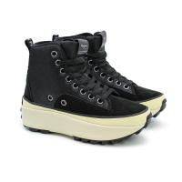 Женские высокие кроссовки Pepe Jeans London, черные, арт: PLS31275