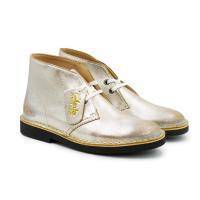 Женские дезерты Clarks, золотые, арт: 26155668