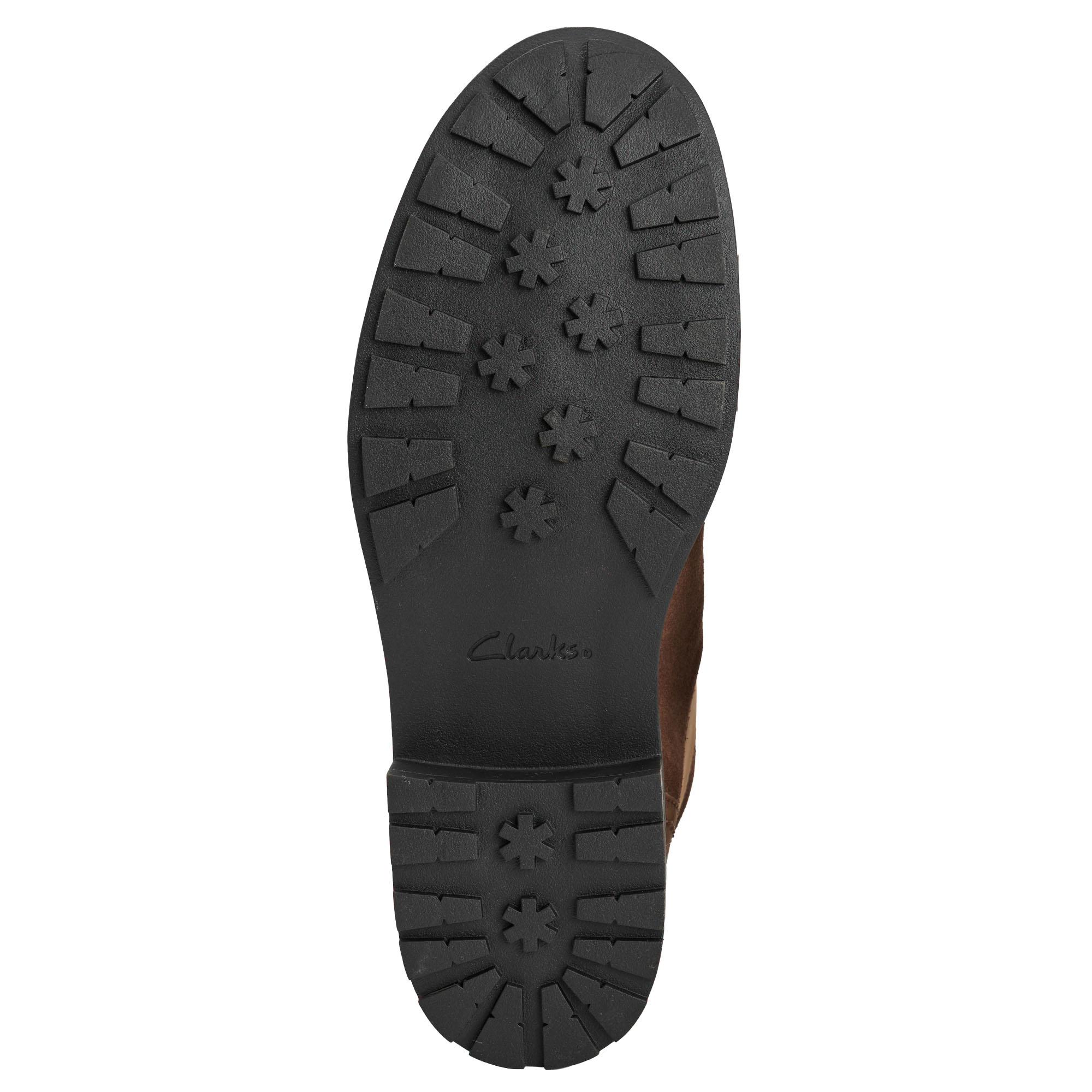 

Женские ботинки Clarks, коричневые, Коричневый