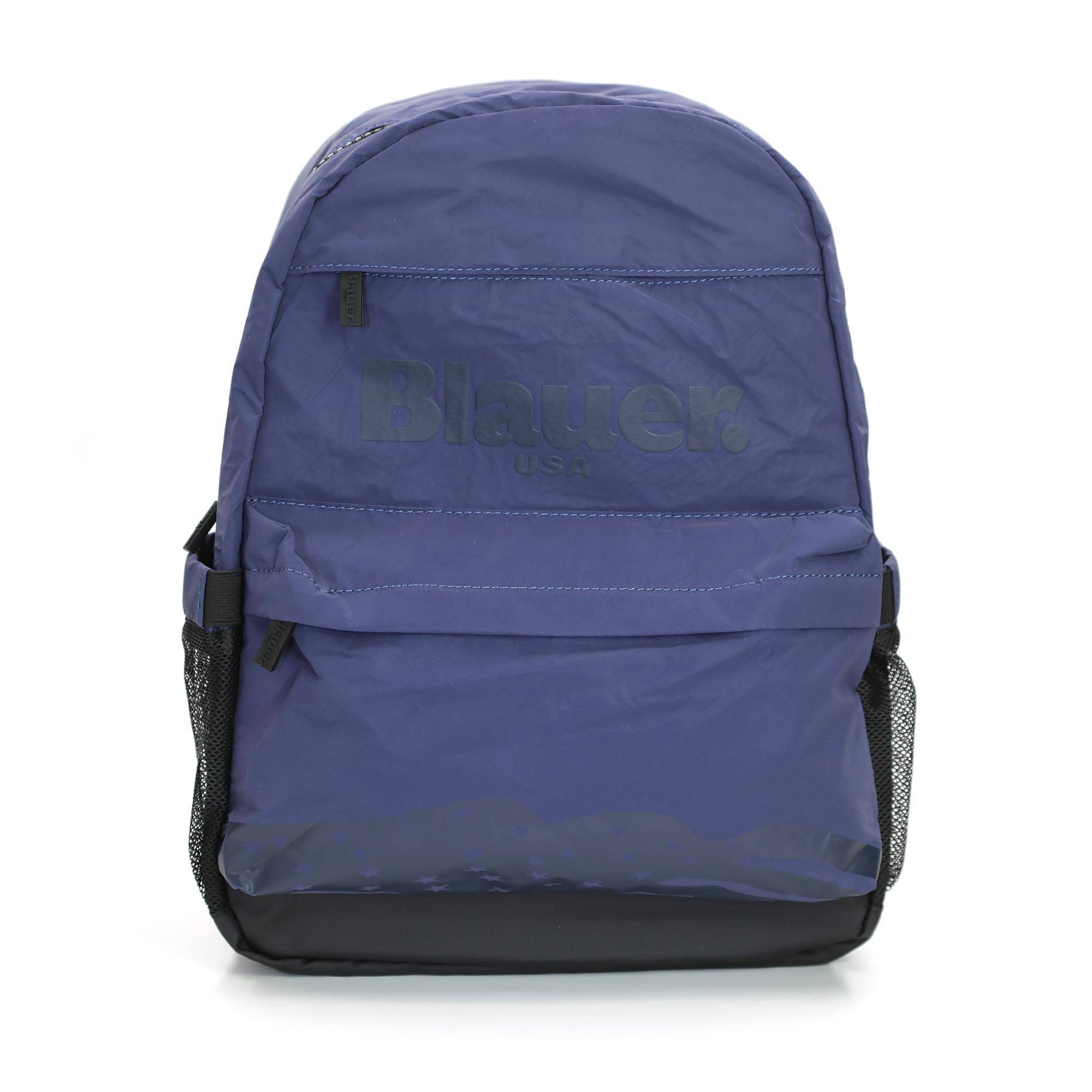 Рюкзак Blauer, синий, размер ONE SIZE - фото 1