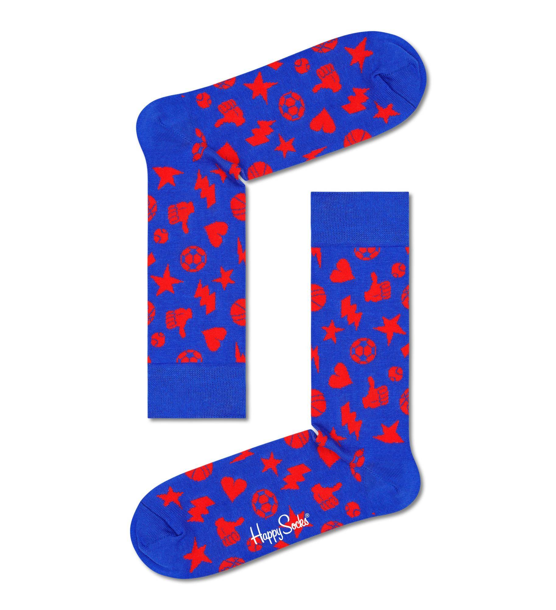 Носки Happy socks Dressed Planet Sock PLA01 6300