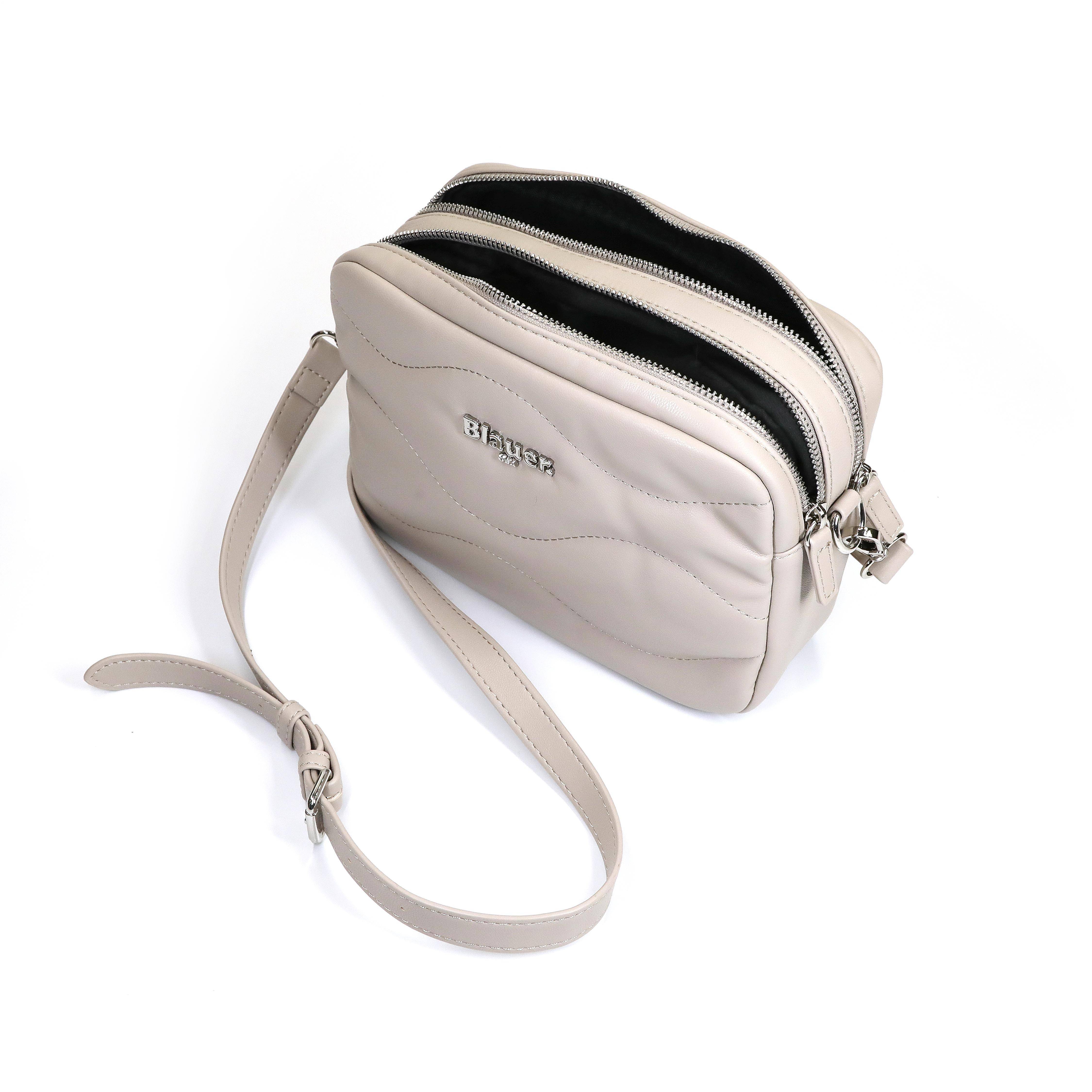 Женская сумка Blauer, белая, цвет белый, размер ONE SIZE - фото 5