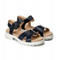 Женские сандалии Clarks, синие, арт: 26147913