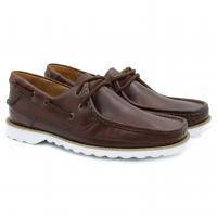 Мужские топсайдеры Clarks, коричневые, арт: 26160141