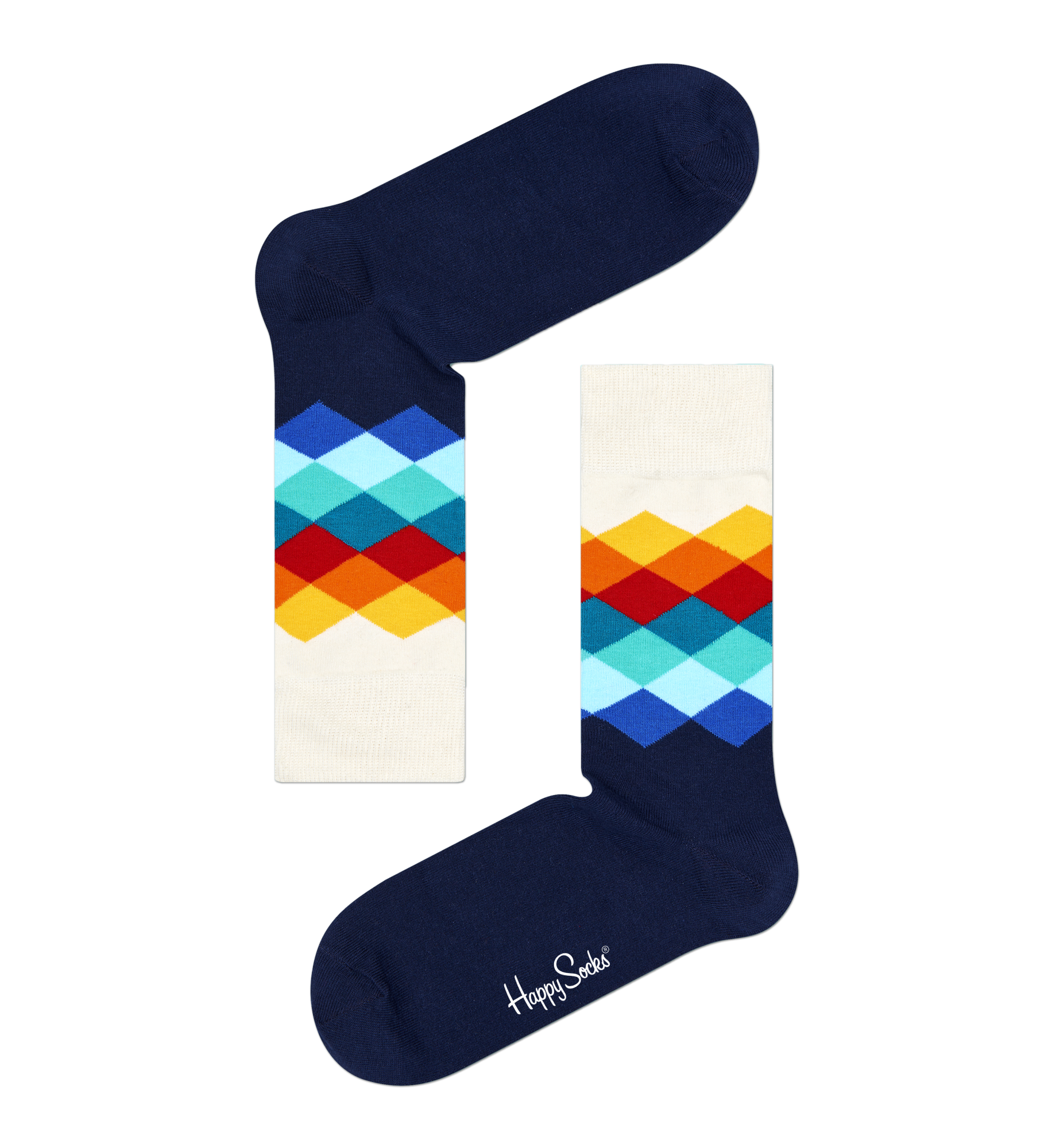Носки Happy socks Faded Diamond Sock FAD01 6450