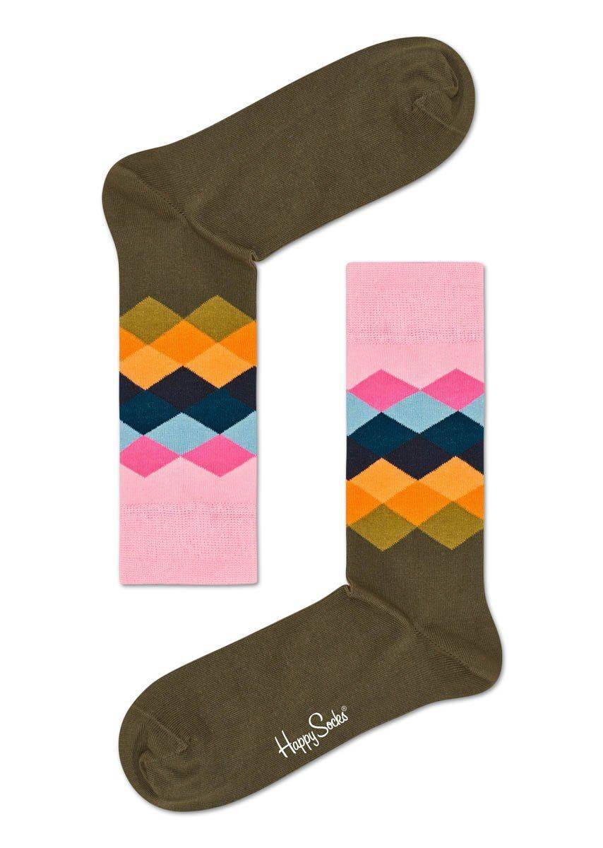

Носки Happy socks Faded Diamond Sock FAD01