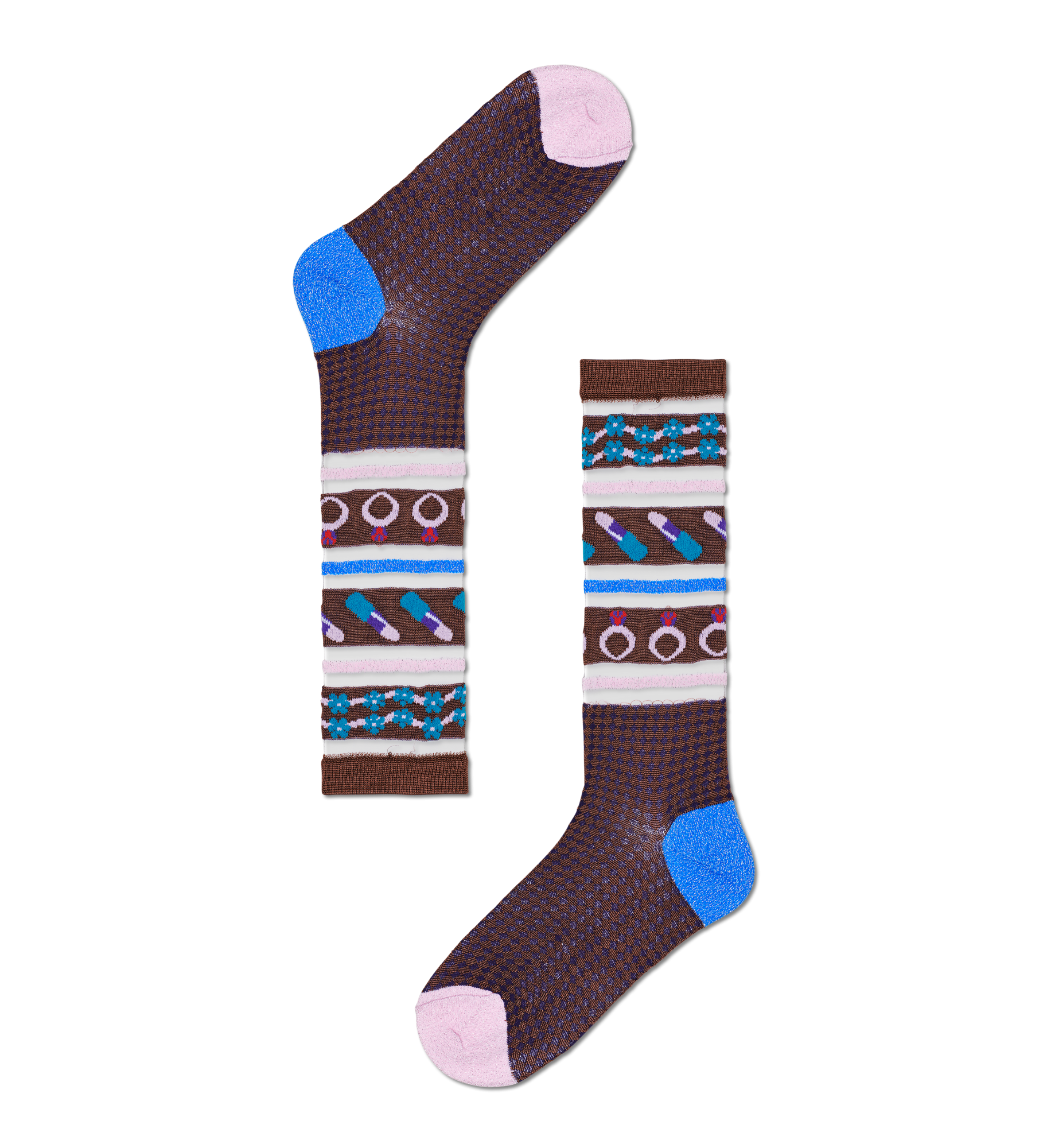 Носки Happy socks Marie Mid High Sock SISMAR14 8300, размер 27