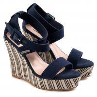 Женские босоножки Pepe Jeans London, синие, арт: PLS90379