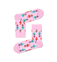 Flamingo Half Crew Sock FLA13 - Flamingo Half Crew Sock FLA13