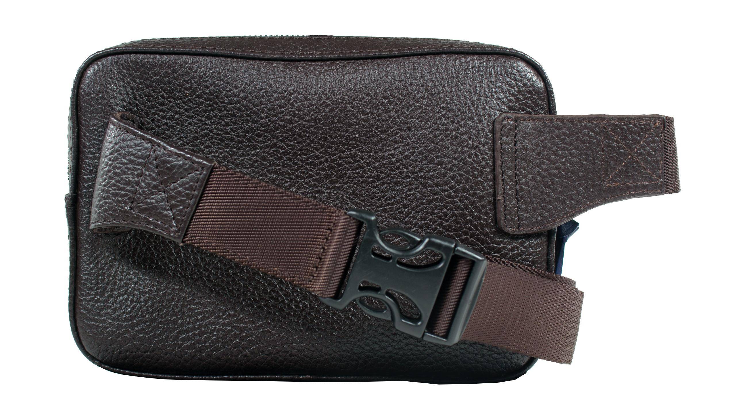Мужская сумка на пояс Braun Buffel, коричневая, цвет коричневый, размер ONE SIZE - фото 2