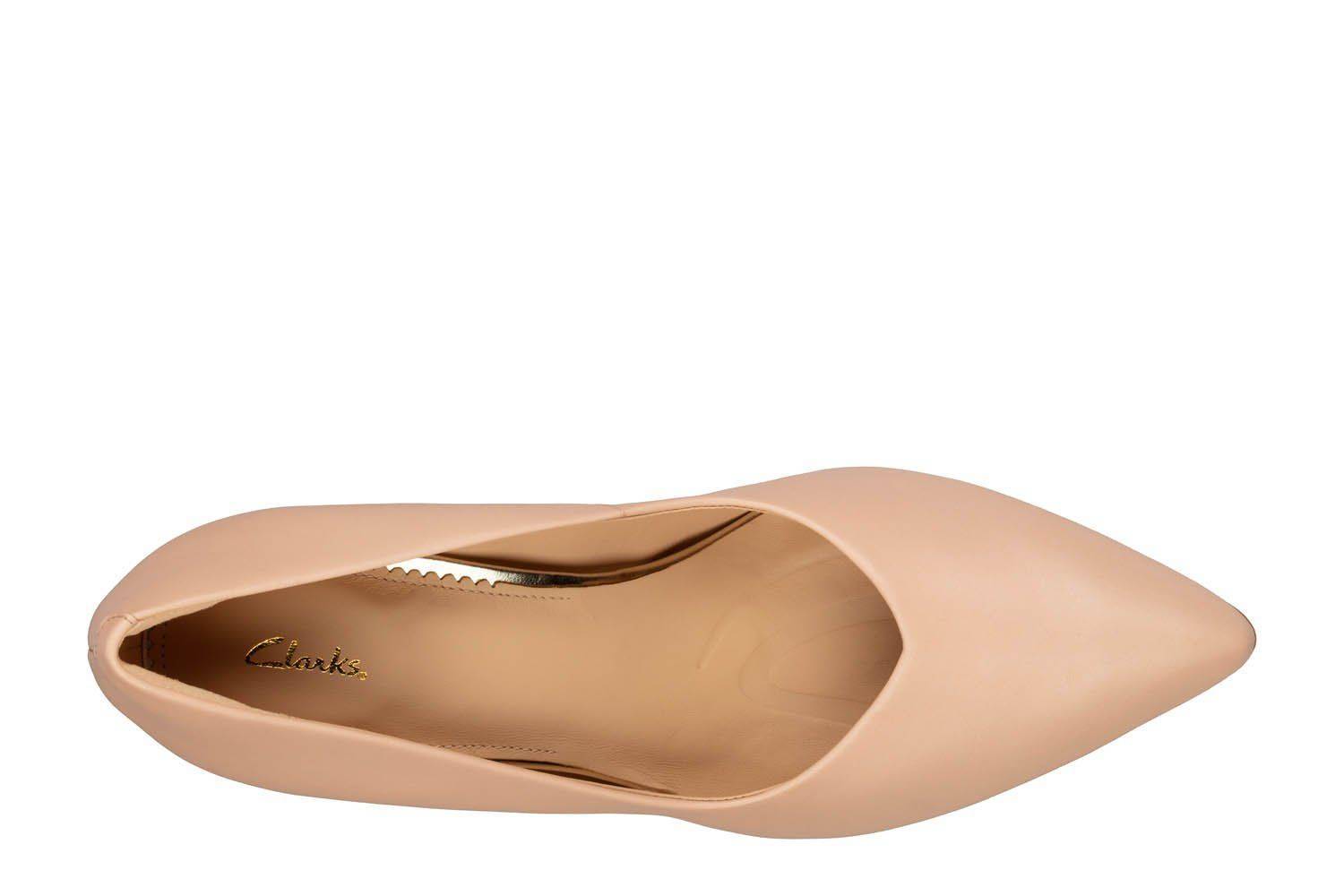 Женские туфли-лодочки Clarks (Genoa85 Court 26159689), розовые, цвет розовый, размер 37 - фото 6