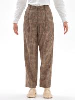 CHECK HW PLEATED PANT 4150201 - CHECK HW PLEATED PANT 4150201 CHECK HW PLEATED PANT 4150201 - CHECK HW PLEATED PANT 4150201