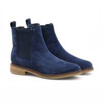 Женские челси Clarks, синие, арт: 26145115