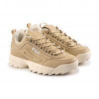 Женские кроссовки Fila(DISRUPTOR II NUDE 5XM00816), бежевые, арт: 5XM00816