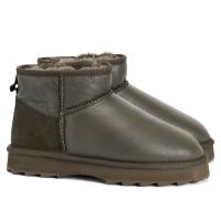 Женские угги EMU Australia, оливковые, арт: W13154