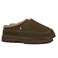 женские тапочки EMU Australia Slipper Sharky Adventure Scuff W13239, цвет Оливковый