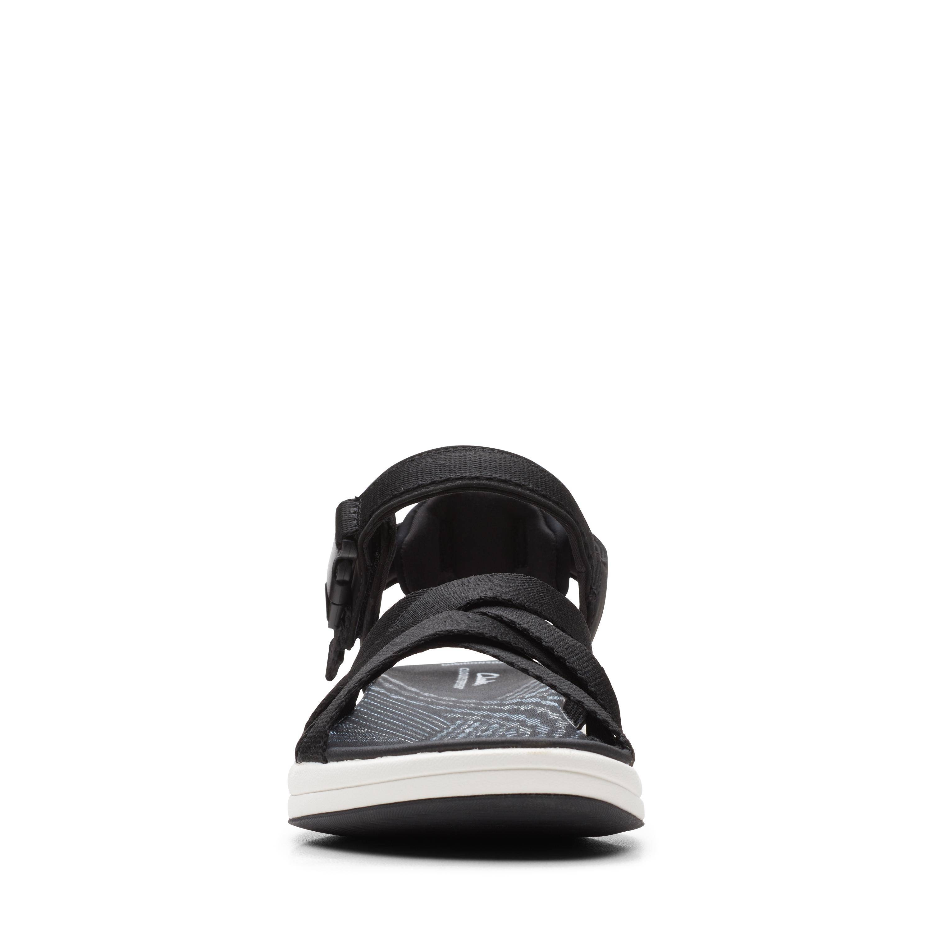 Женские сандалии Clarks (Mira Tide 26165341), черные, цвет черный, размер 37 - фото 3