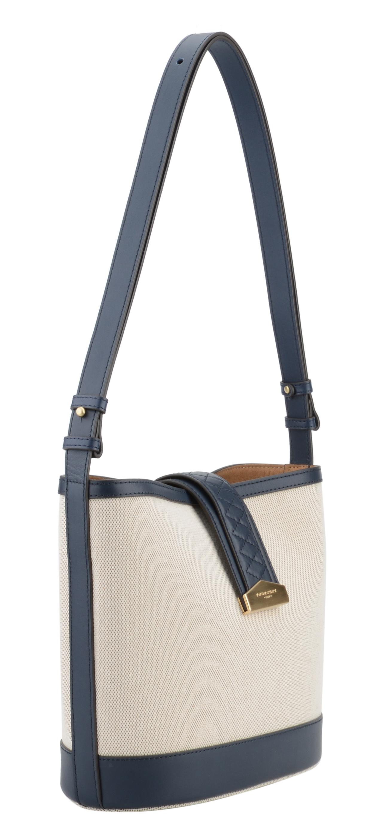 Женская сумка кросс-боди Maison Pourchet, синяя, цвет синий, размер ONE SIZE - фото 2