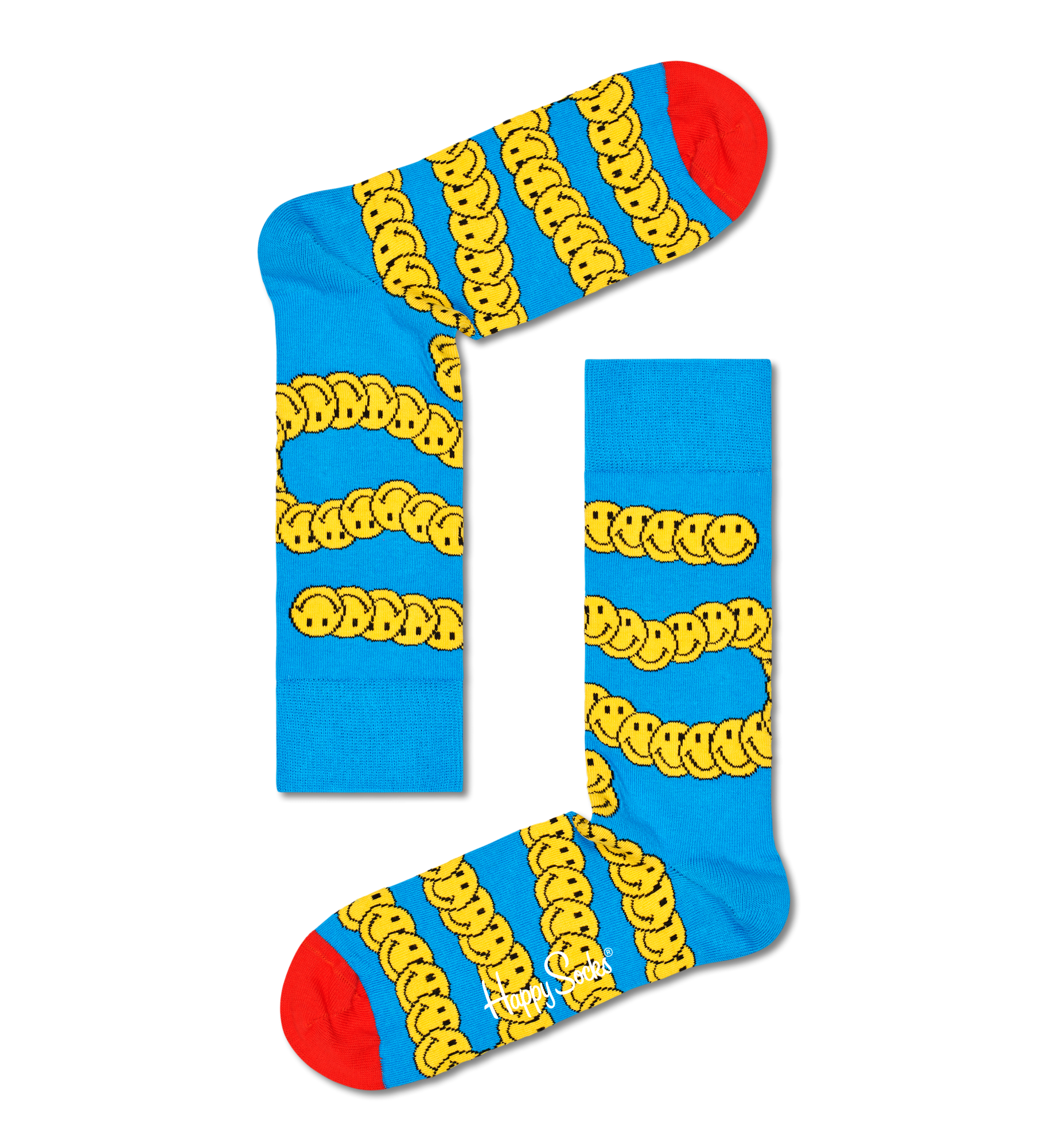 Носки Happy socks collaboration Distorted Smiley Sock SMY01 6000, размер 29 - фото 1