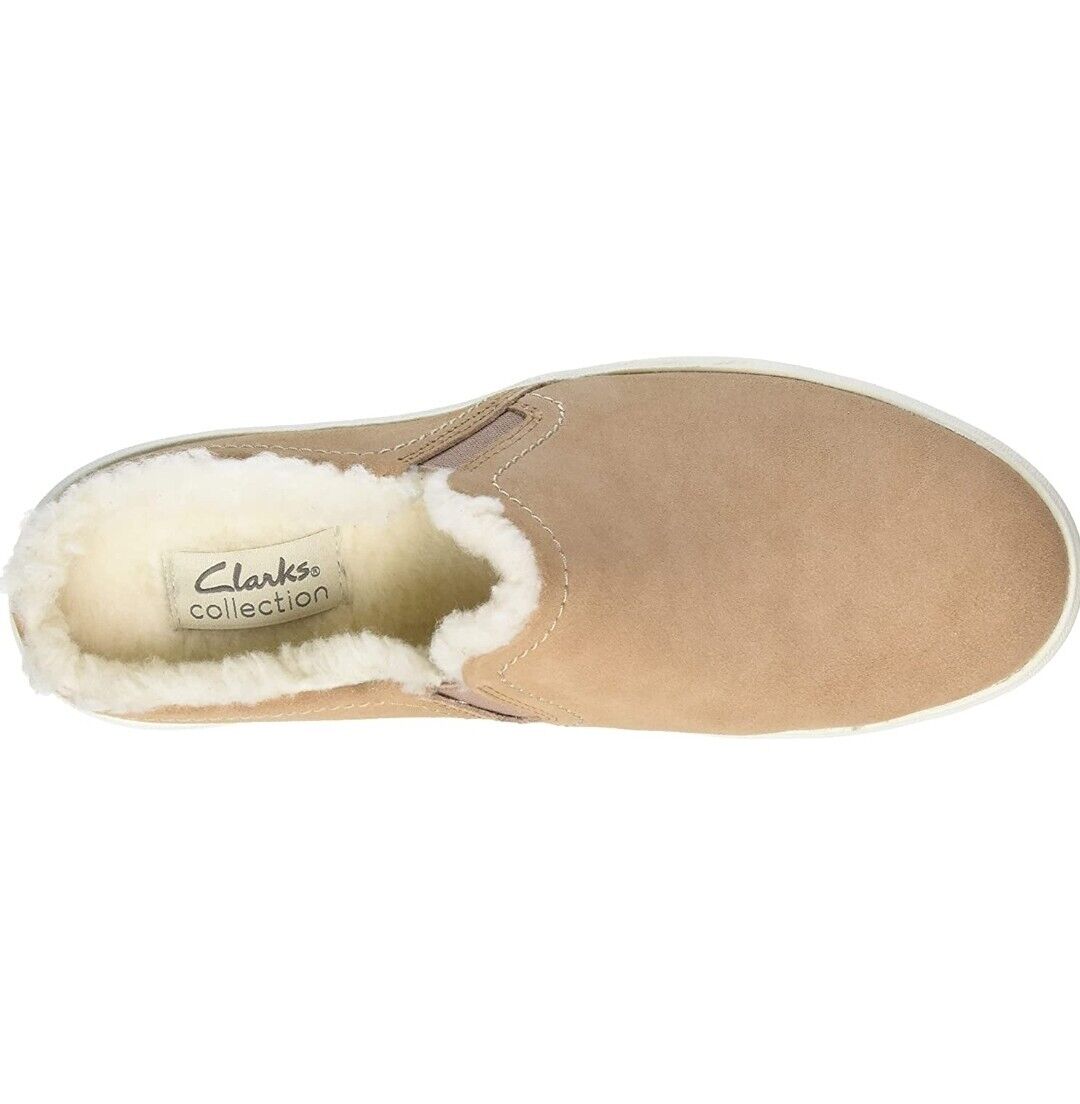 Женские сабо Clarks, бежевые, цвет бежевый, размер 41 - фото 7